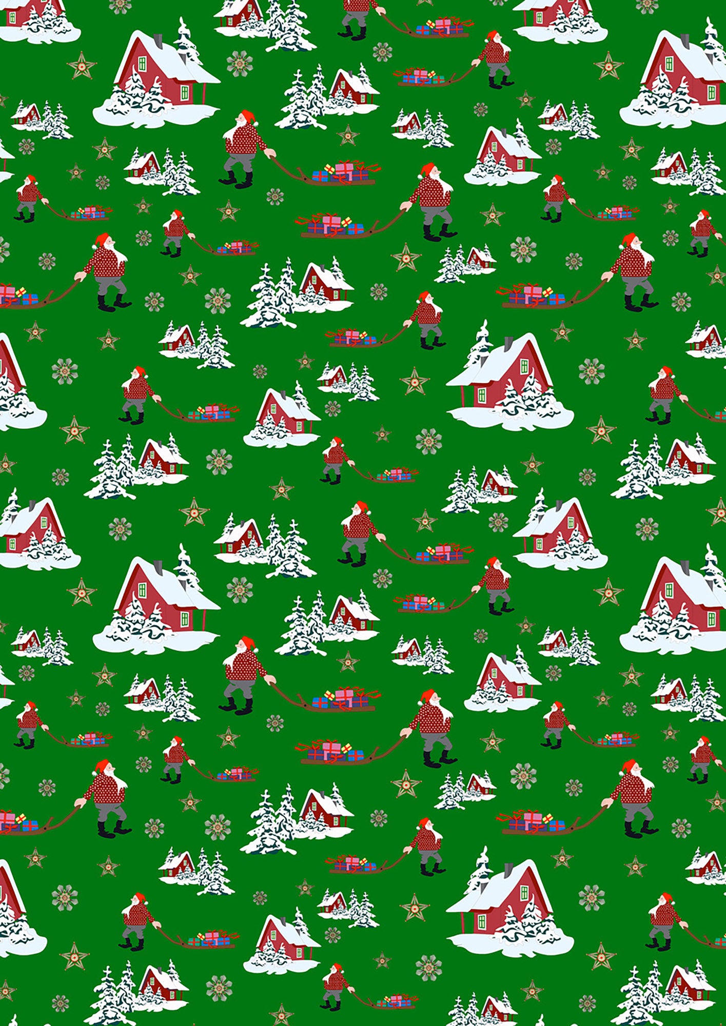 Norwegian Christmas - Christmas Eve on Green