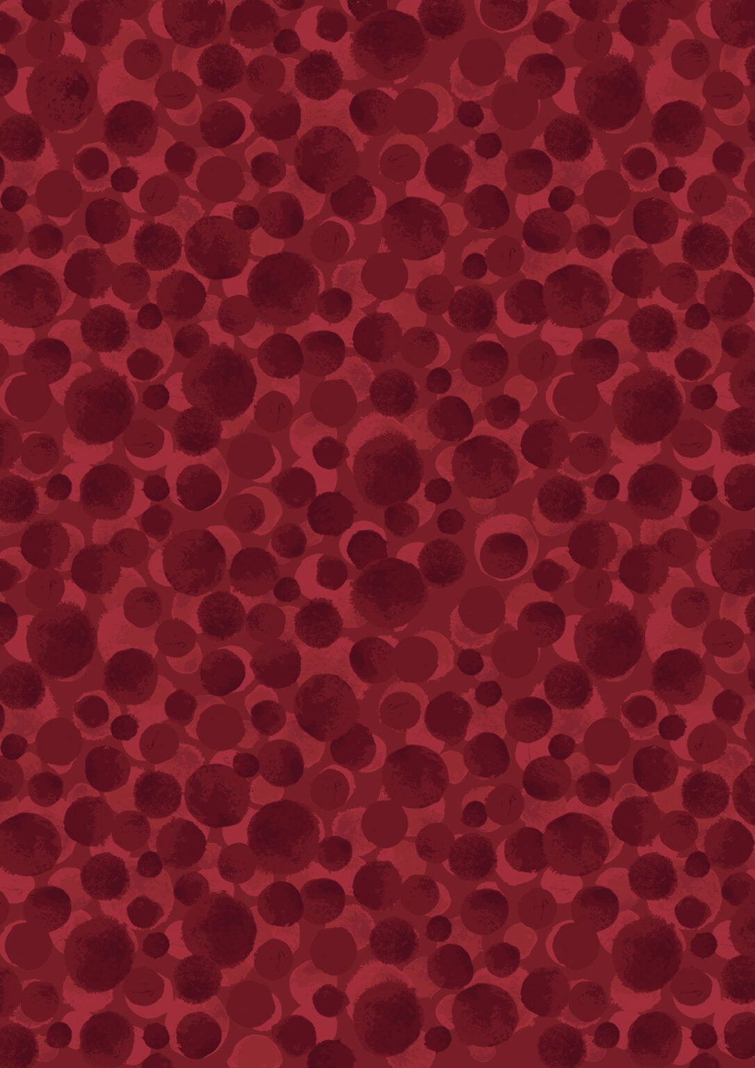 Bumbleberries - Dark Red