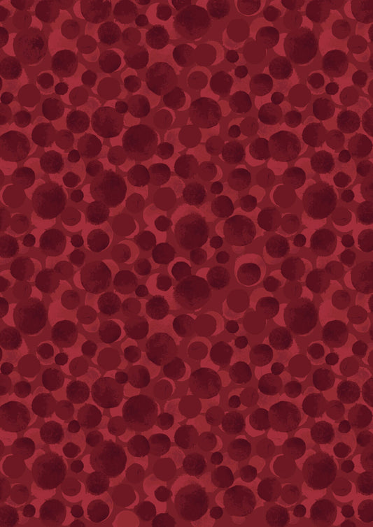 Bumbleberries - Dark Red