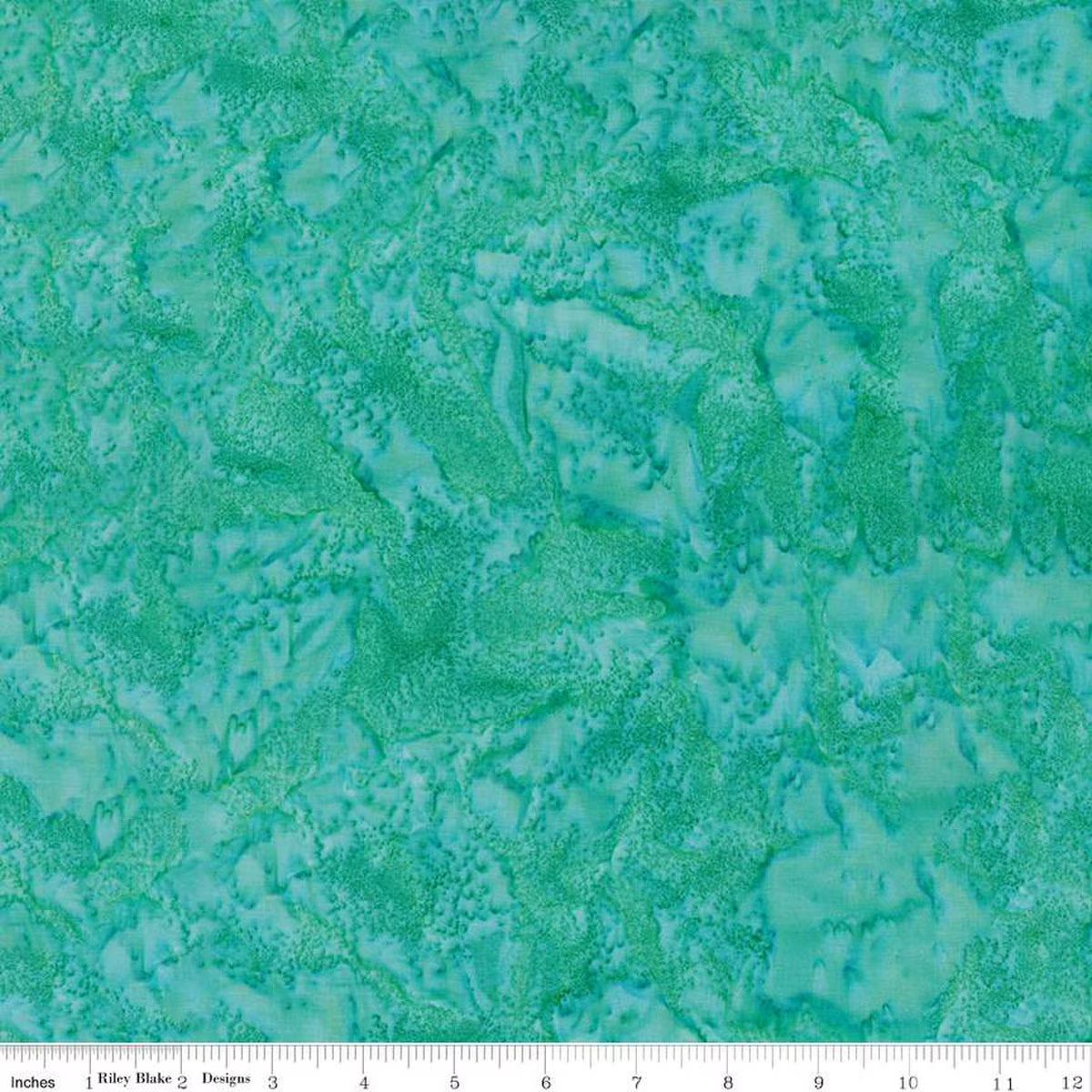 Expressions Batiks Hand -Dyes - Smoky Teal