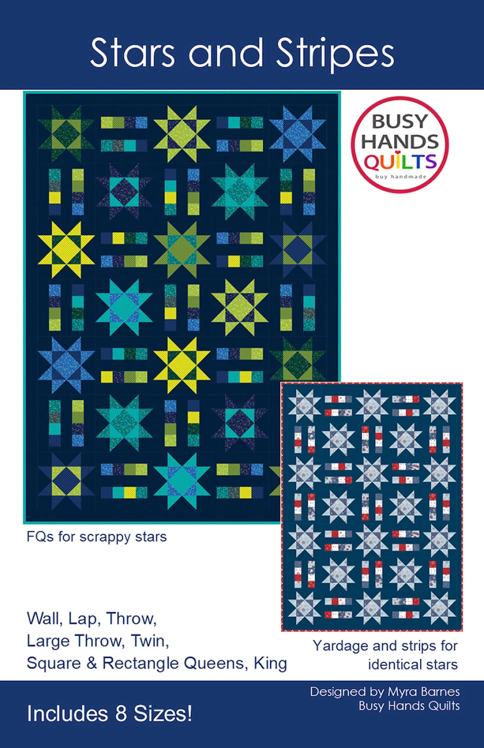 Stars and Stripes Quilt Pattern