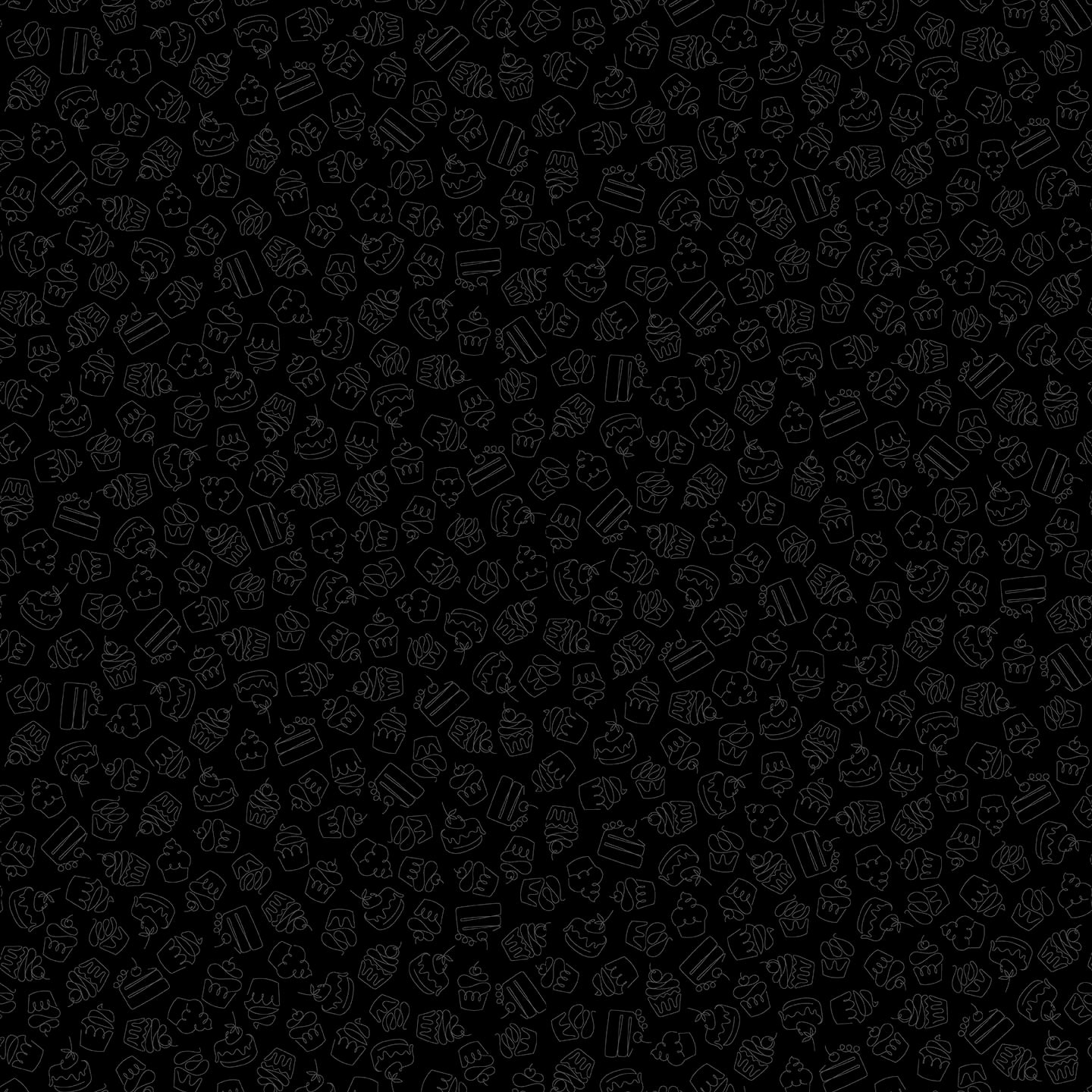 Back in Black - Cupcakes Henry Glass Fabrics Goldi L. Studio