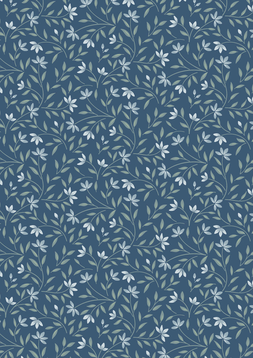 The Water Gardens - Wild Harmony Navy Blue
