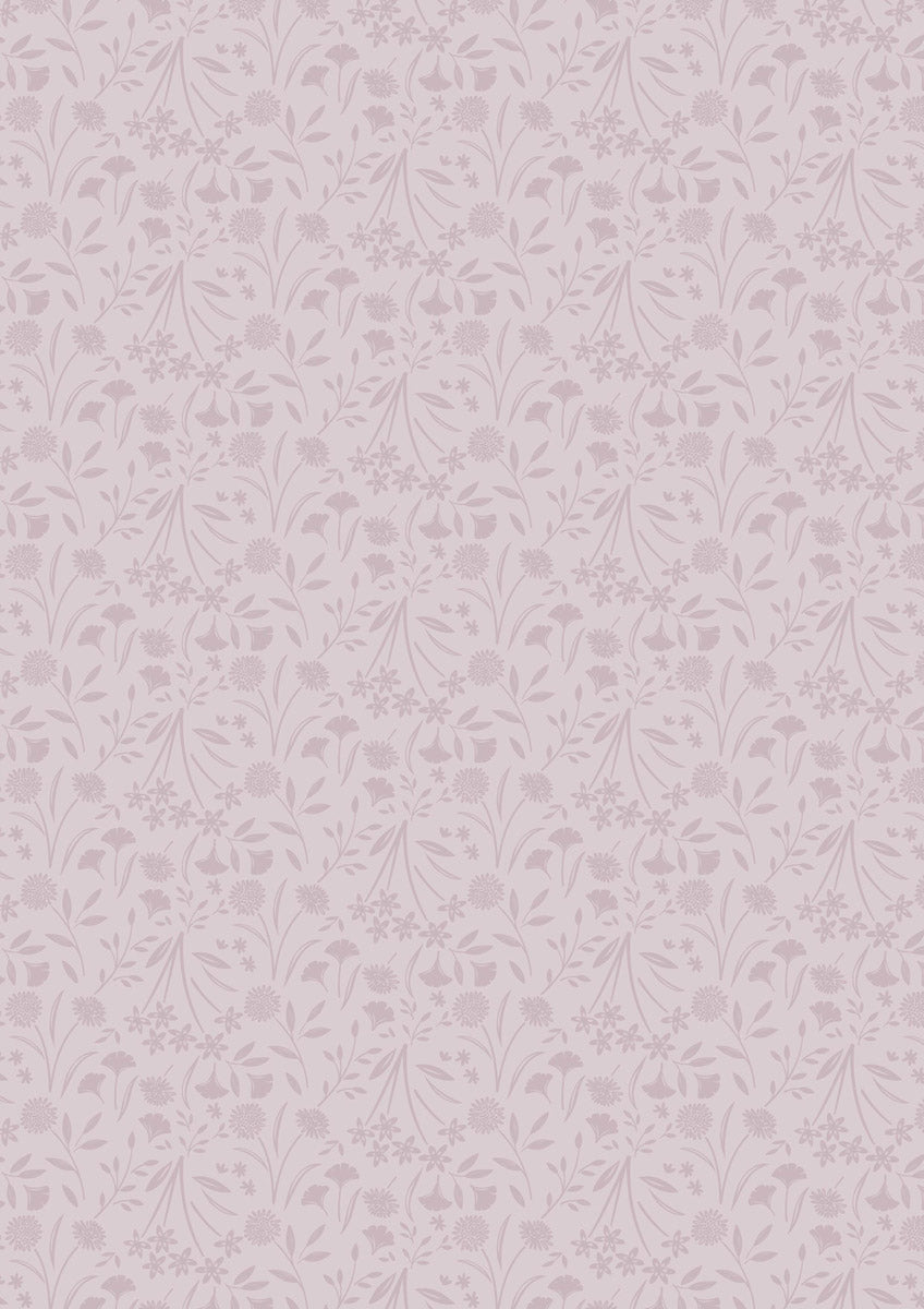 Evenfall - Floral Dusk Dusky Pink