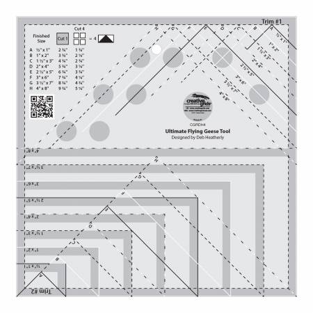 Creative Grids Rulers, Quilting Ruler, Made in the USA, Sewing, Creative Grids, Boxer Craft House Carries Creative Grids