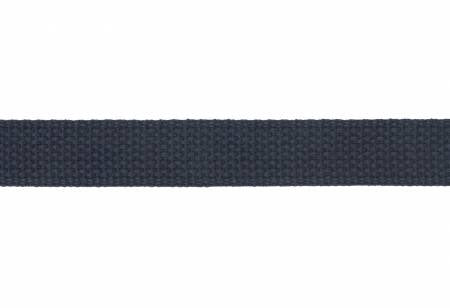 Cotton Webbing 1in Navy
