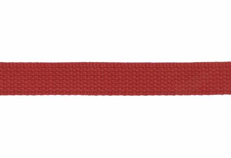 Cotton Webbing 1in Red