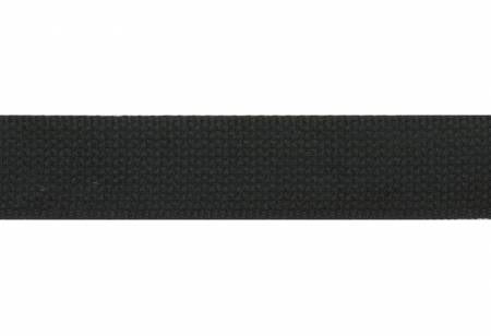 Cotton Webbing 1-1/2in Black