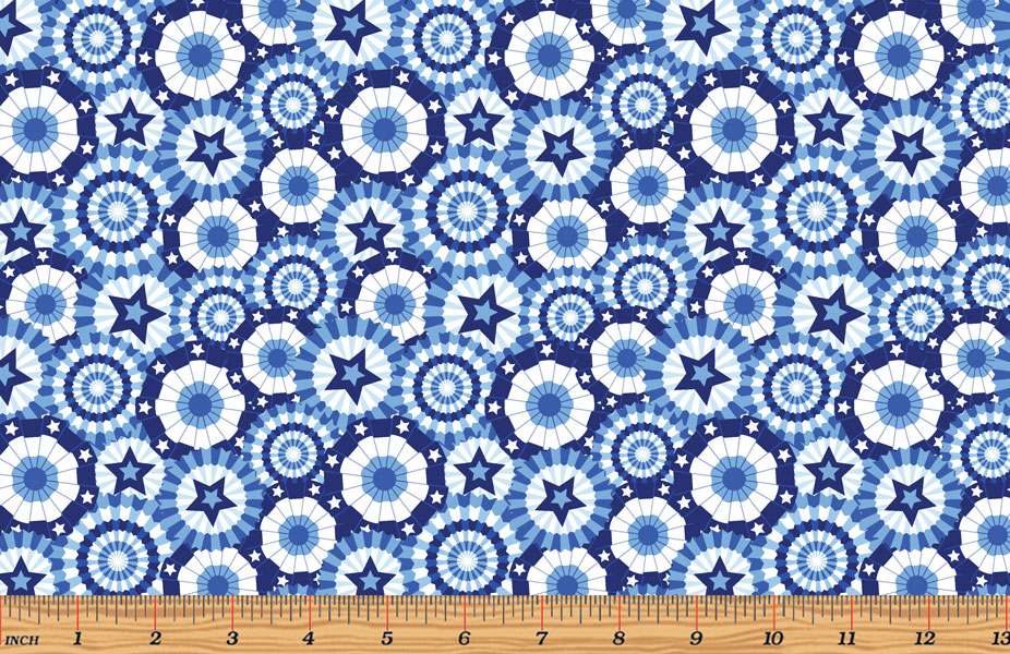 Patriotic Banners Blue