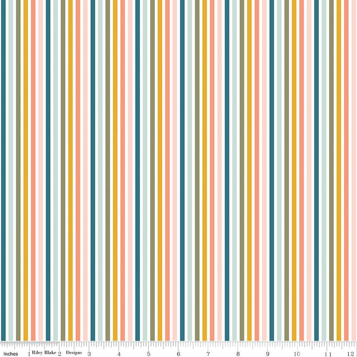 Flannel Make A Pretty Life Stripes Multi