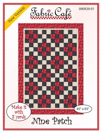 Three Yard Quilt Pattern - Nine Patch