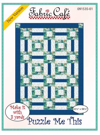Three Yard Quilt Pattern - Puzzle Me This