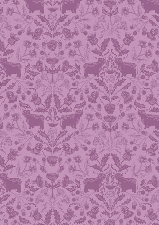 Highlands on warm heather  Lewis and Irene Fabrics