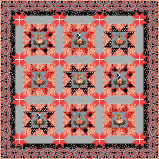 Holidays with Our Homies Quilt Pattern - Free PDF by Tula Pink