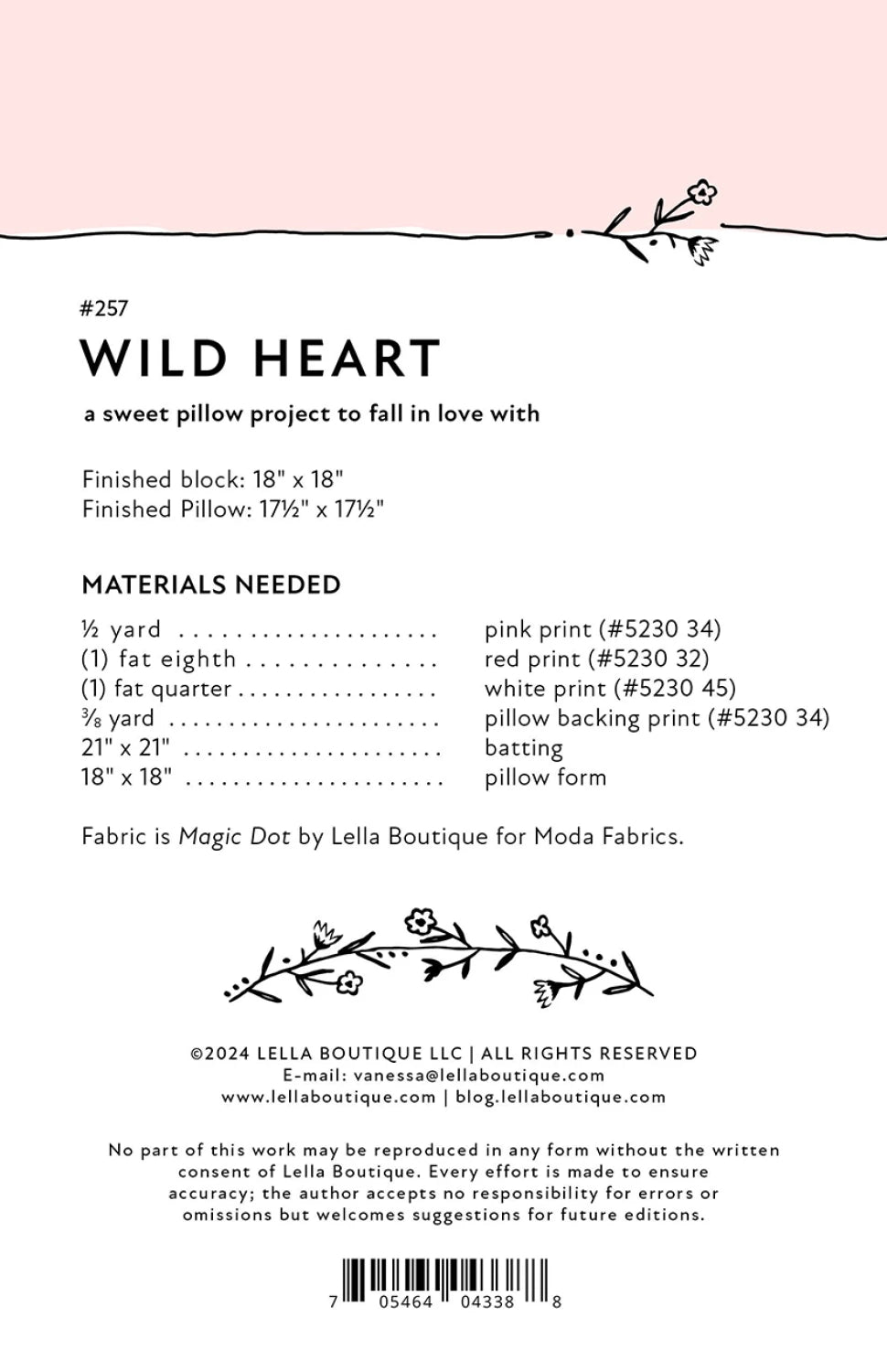 Wild Heart Pillow