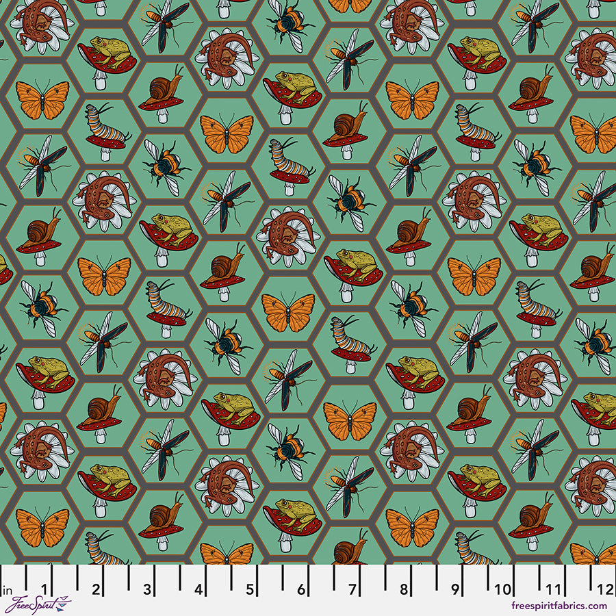 Garden Bed - Grid Mint