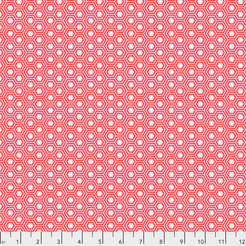 Tula Pink Hexy - Flamingo