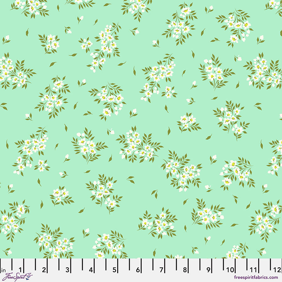 Tula Pink True Colors - What a Ditz - Spearmint