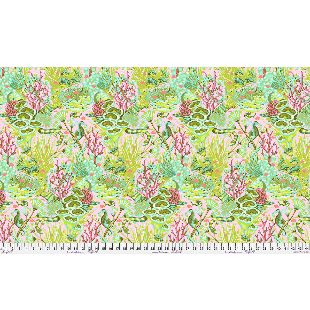 Floral Reef - Reef What You Sew - Coralline