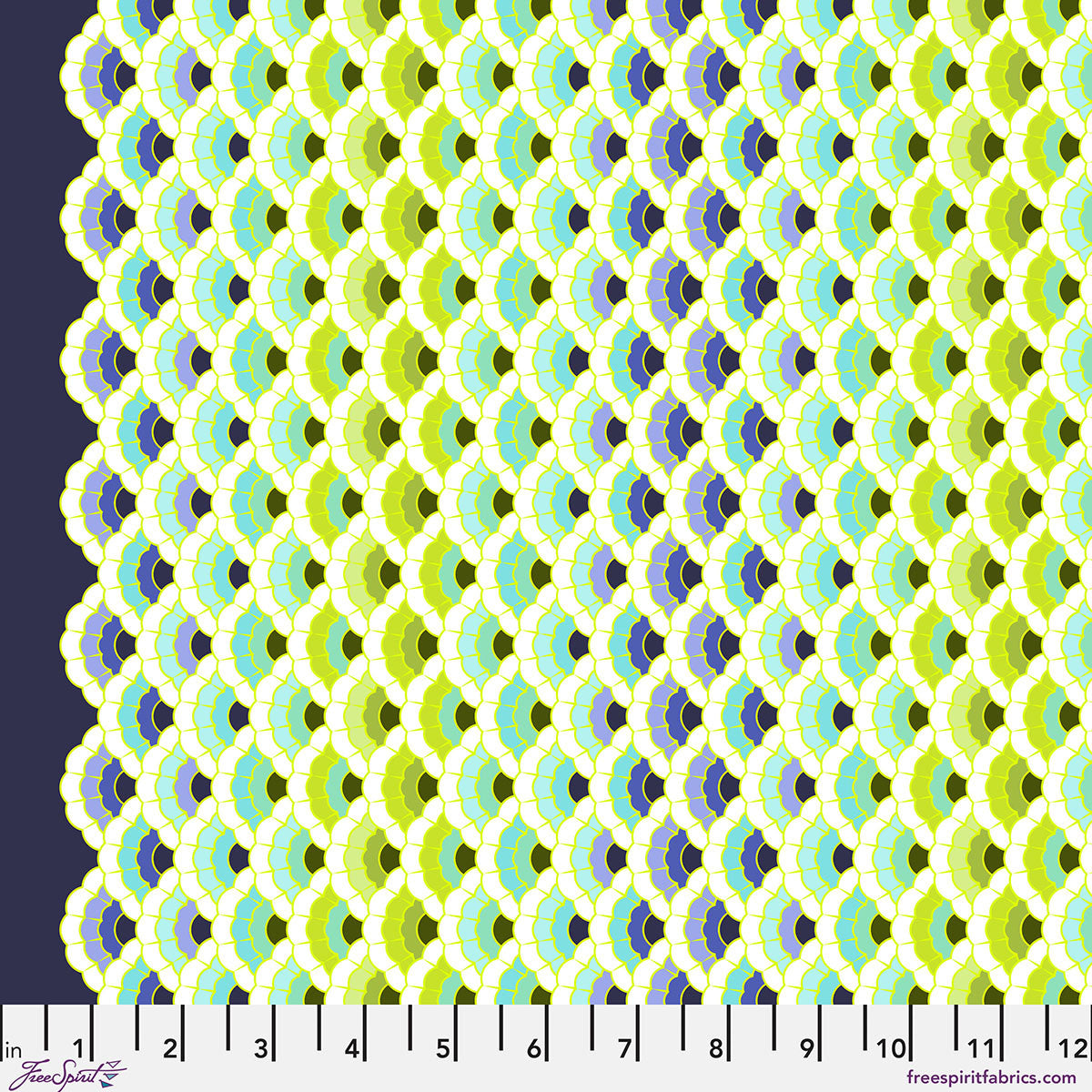 Floral Reef - Aquatic Lace - Marine