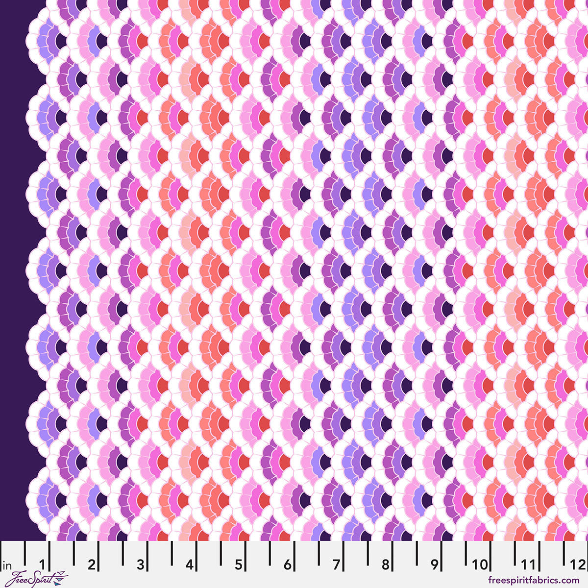 Floral Reef - Aquatic Lace - Ultraviolet