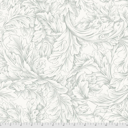 Acanthus Scroll - Silver || The Original Morris & Co.