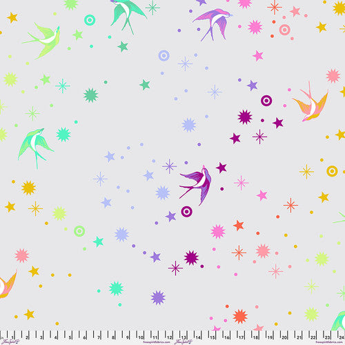 Backing Fabric - Fairy Dust XL - Whisper || Tula's True Colors Quilt Backs