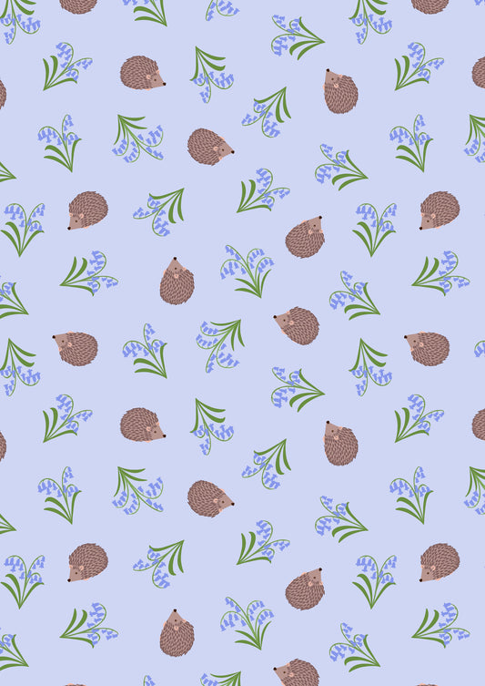 Small Things Country Garden -Small Things Hedgehogs and Bluebells
