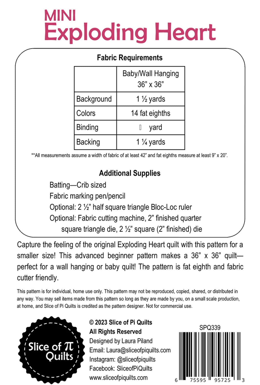 Mini Exploding Heart