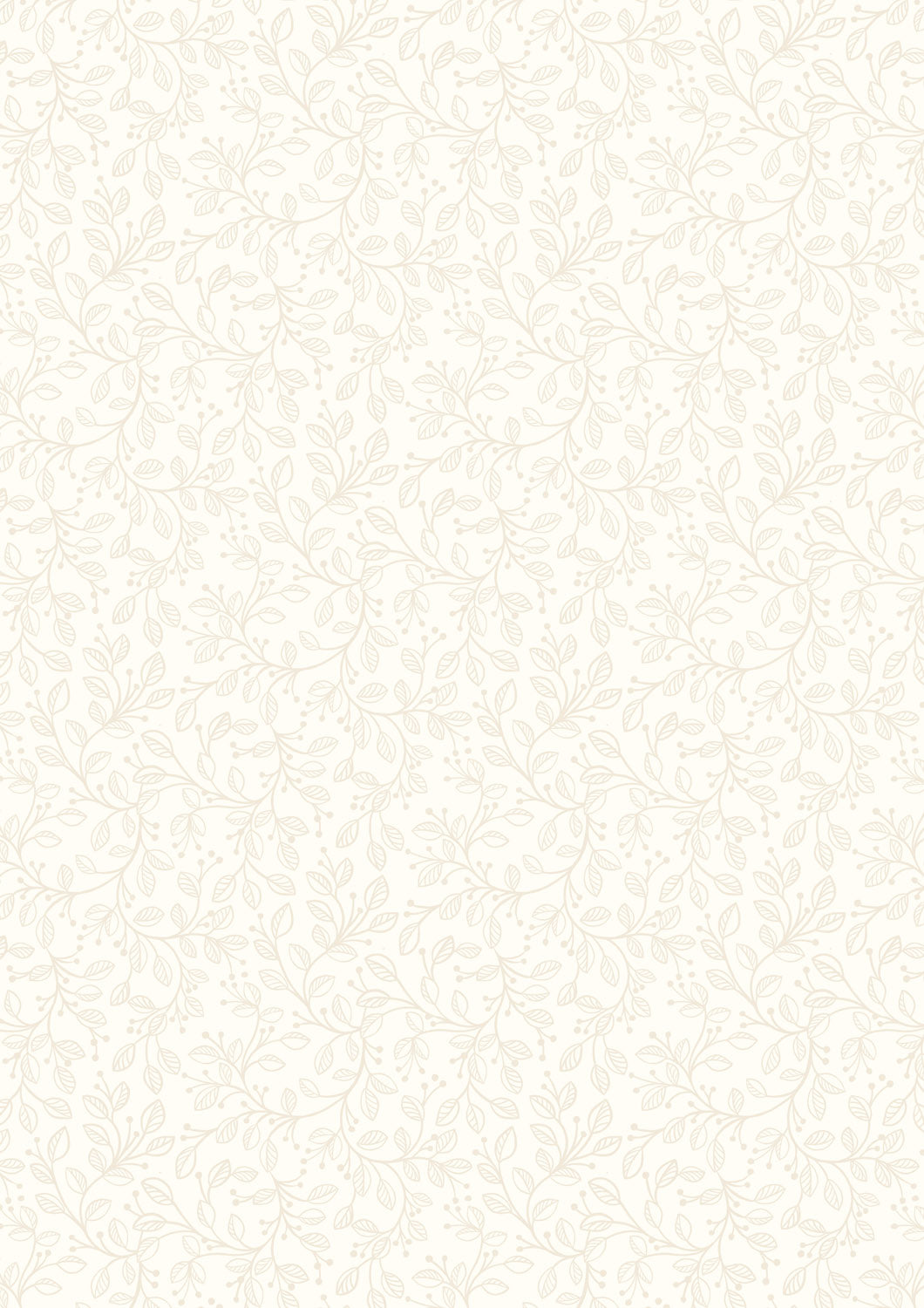 Tiny Tonals - Cream On Cream Forest Vines