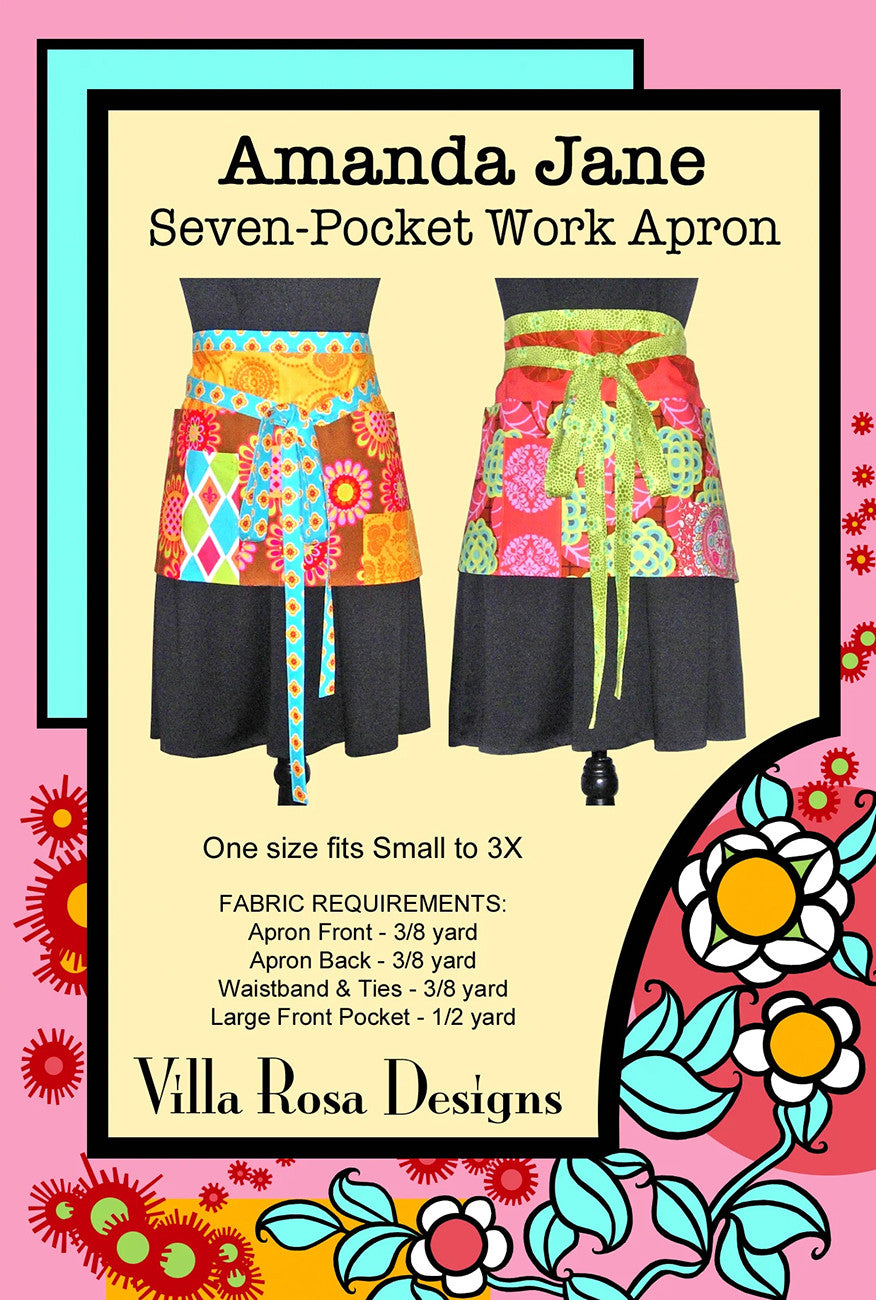 Villa Rosa Amanda Jan Apron Pattern
