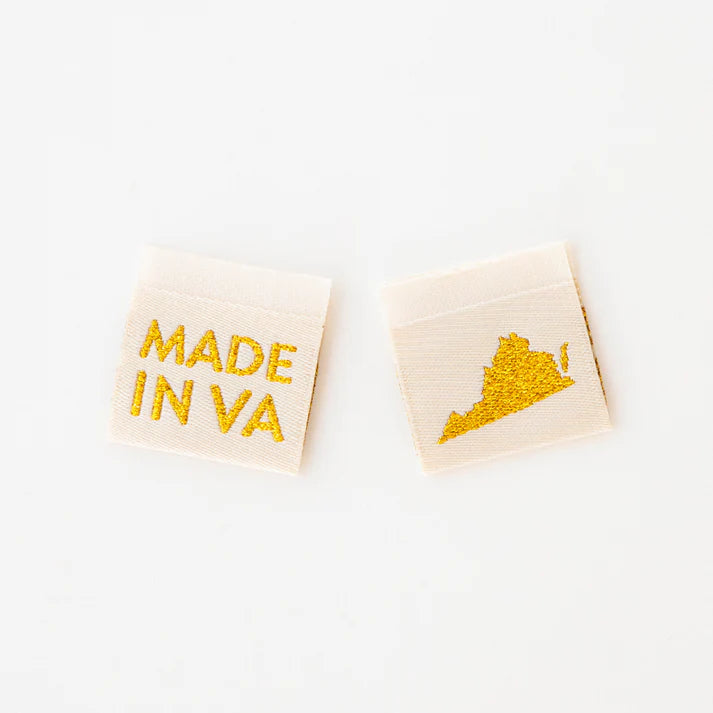 Made in VA Woven Labels