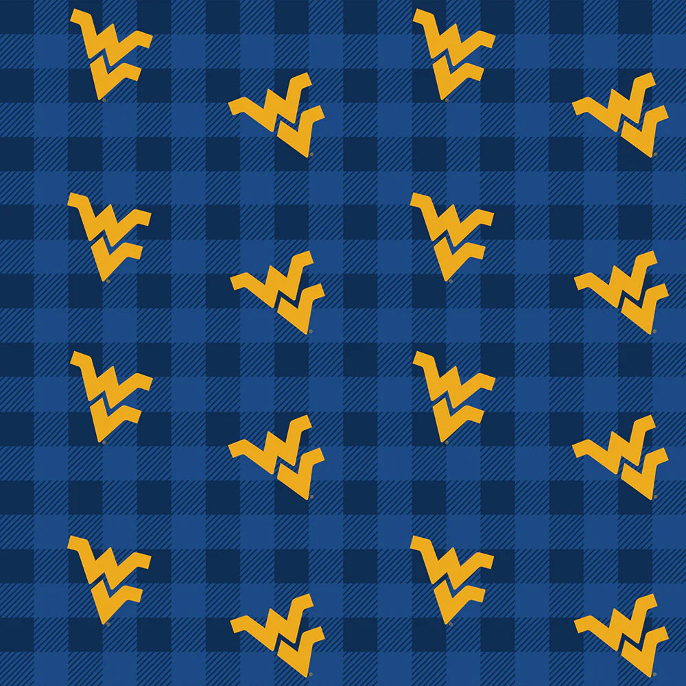 NCAA- West Virginia University - Buffalo Plaid 1207