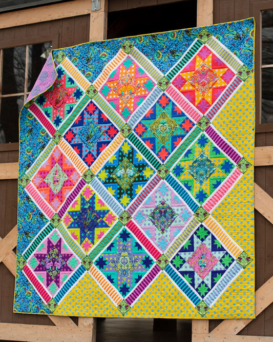Center Stage Quilt Pattern - Free PDF by Tula Pink