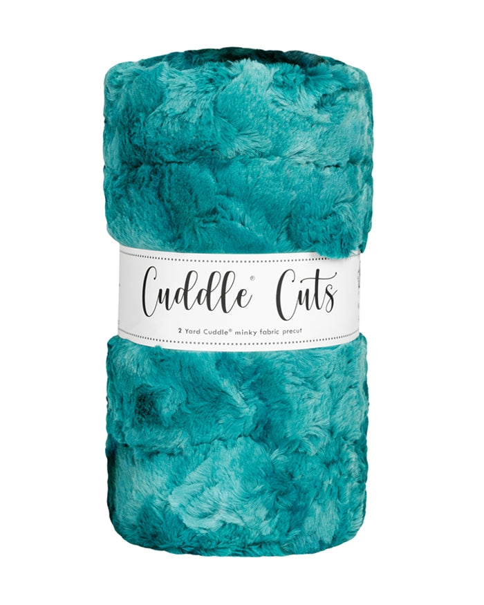 2 Yard Luxe Cuddle® Cut Galaxy Mallard