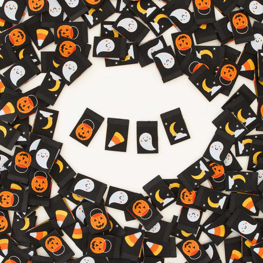 Halloween Icons Multipack Woven Labels
