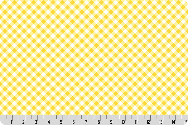 Barely Basics Gingham Quilting Cuddle® Sunshine