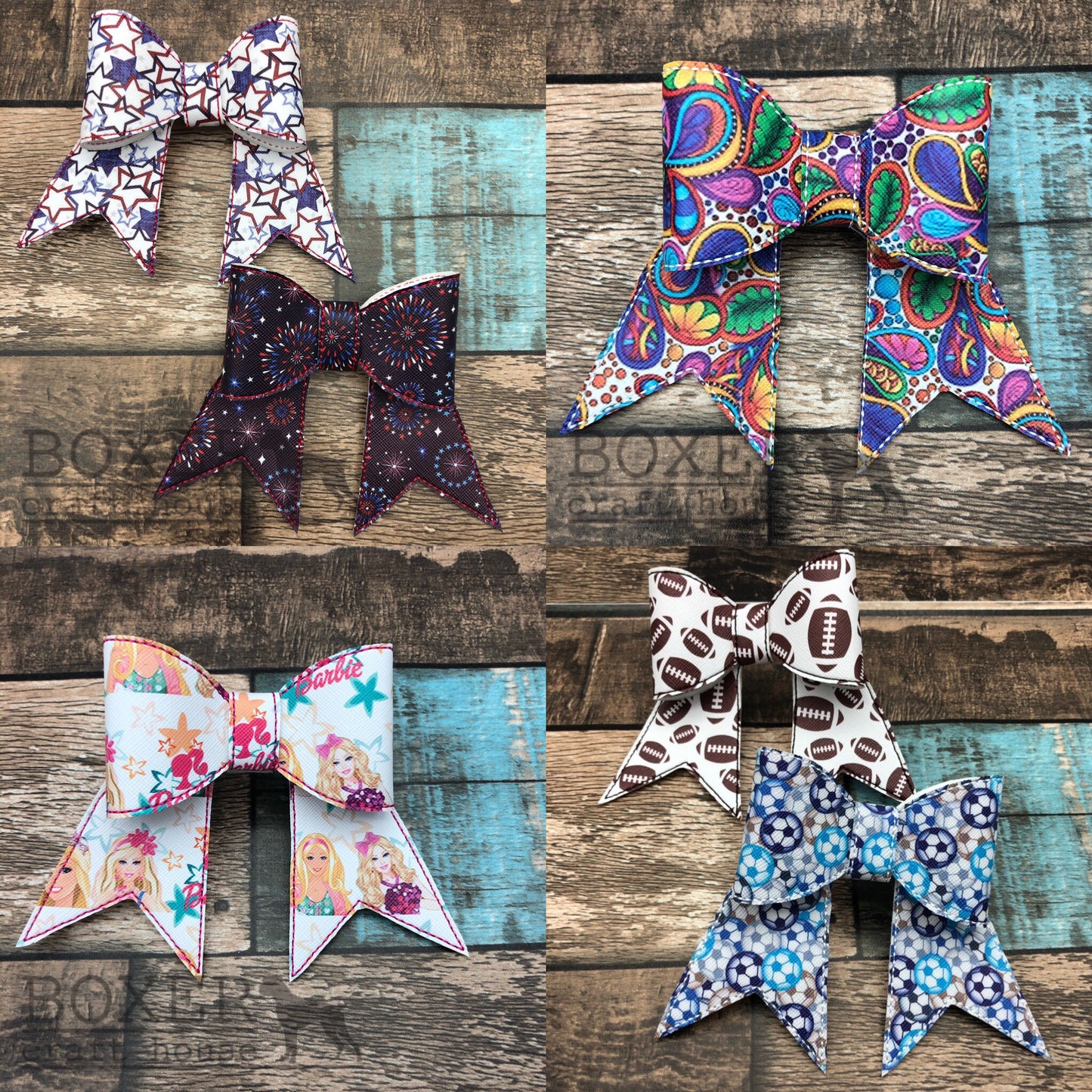 Cheer Bow with Tails