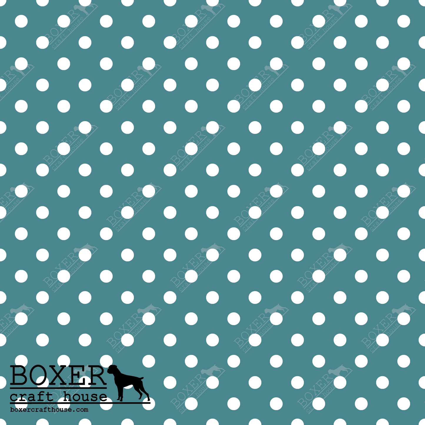 Dots 3/16" - Teal