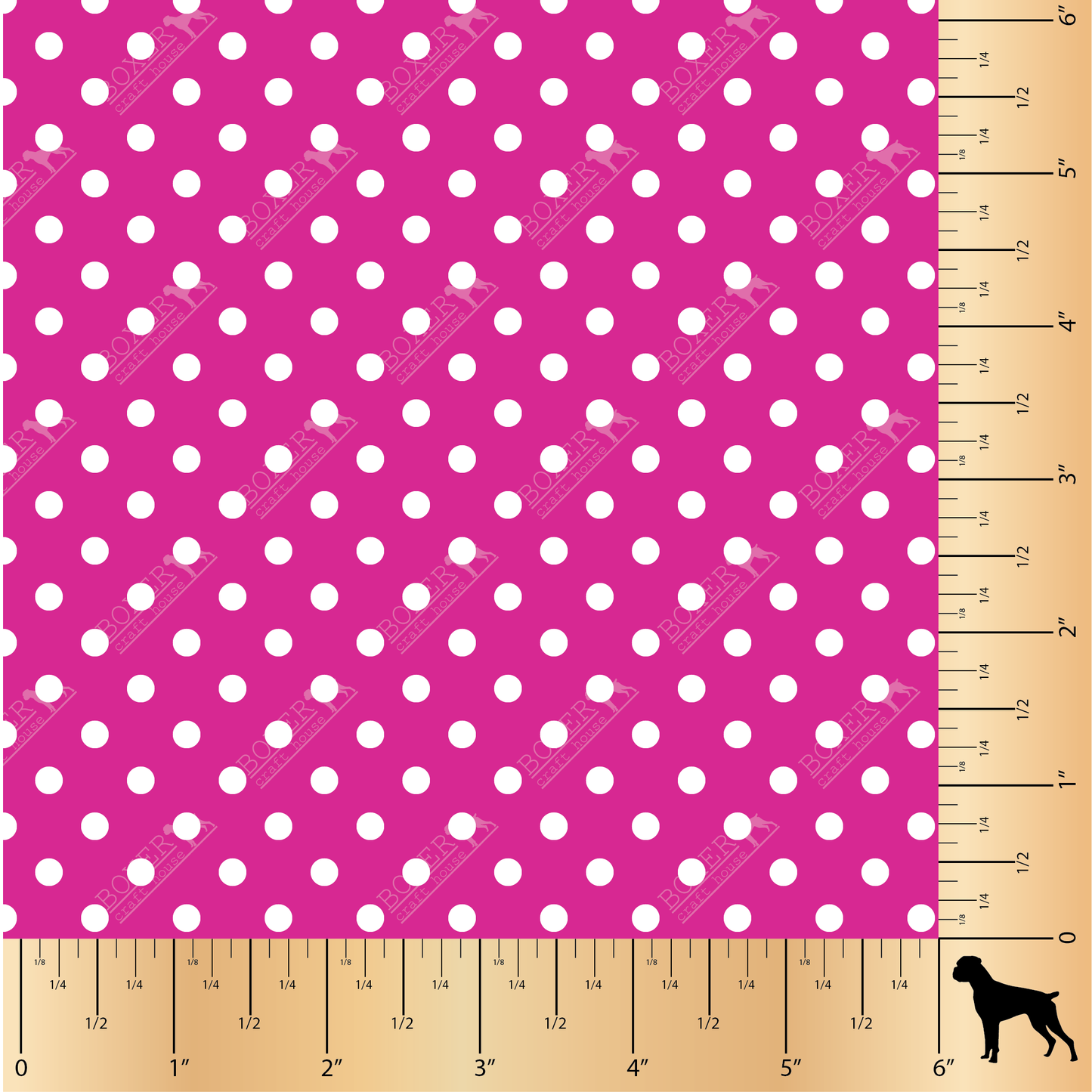 Dots 3/16" - Pink