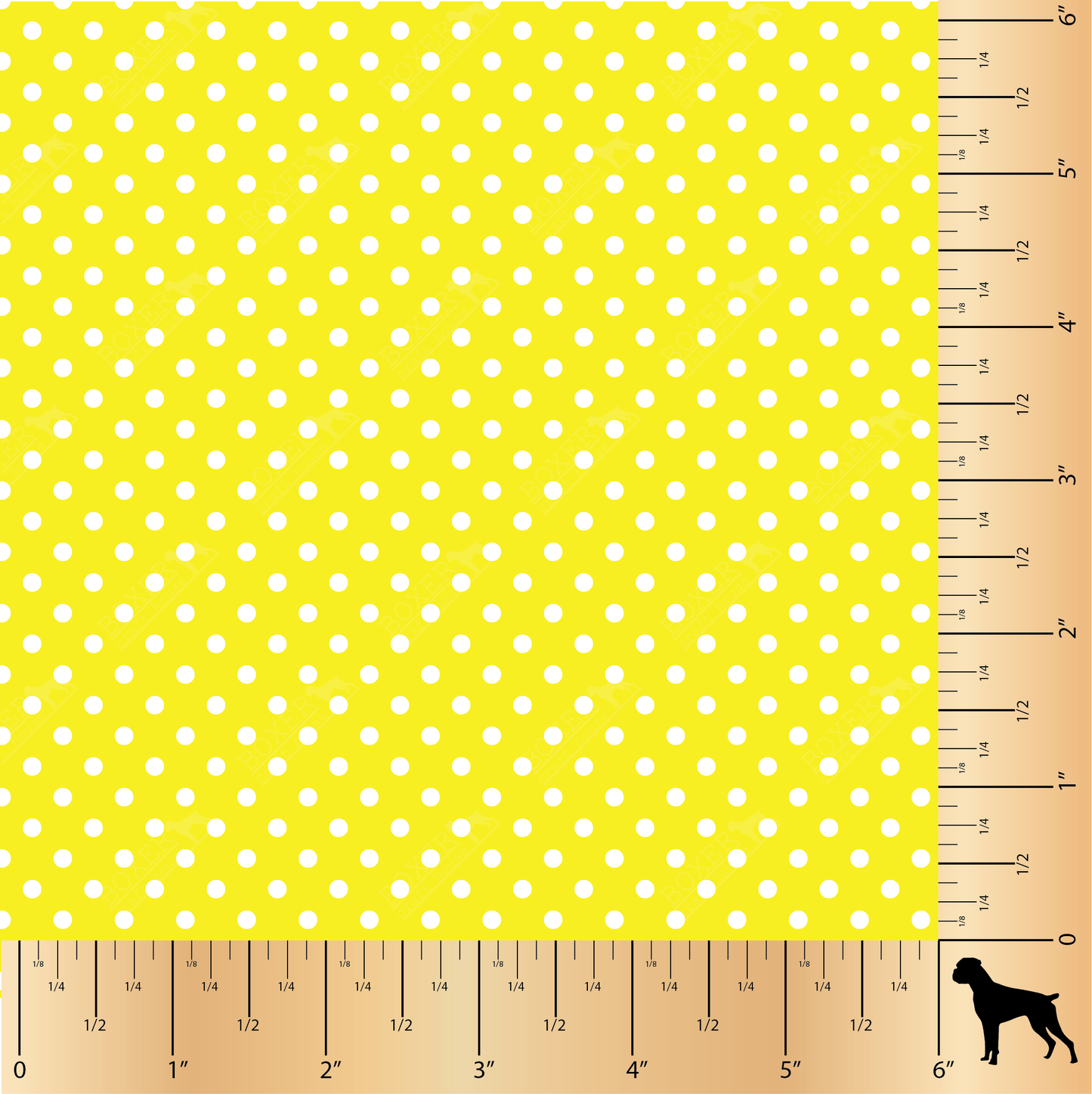 Dots 1/8" - Yellow