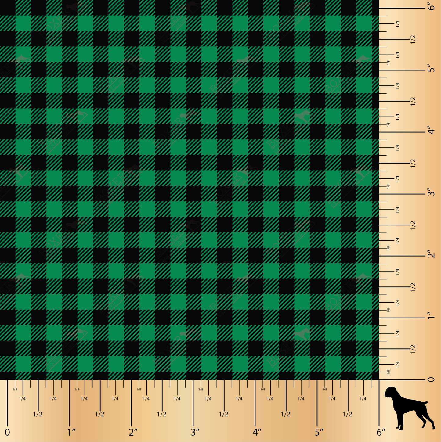 Green Bee - Buffalo Plaid Diagonal 1/4"