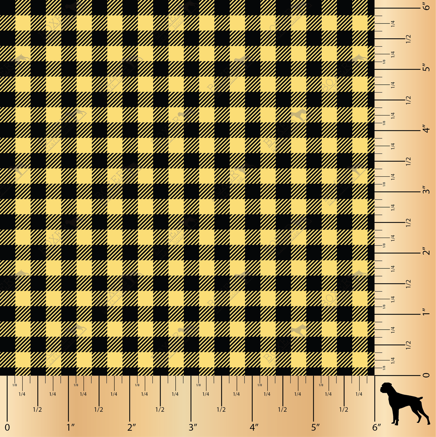 Daisy Floret - Buffalo Plaid Diagonal 1/4"