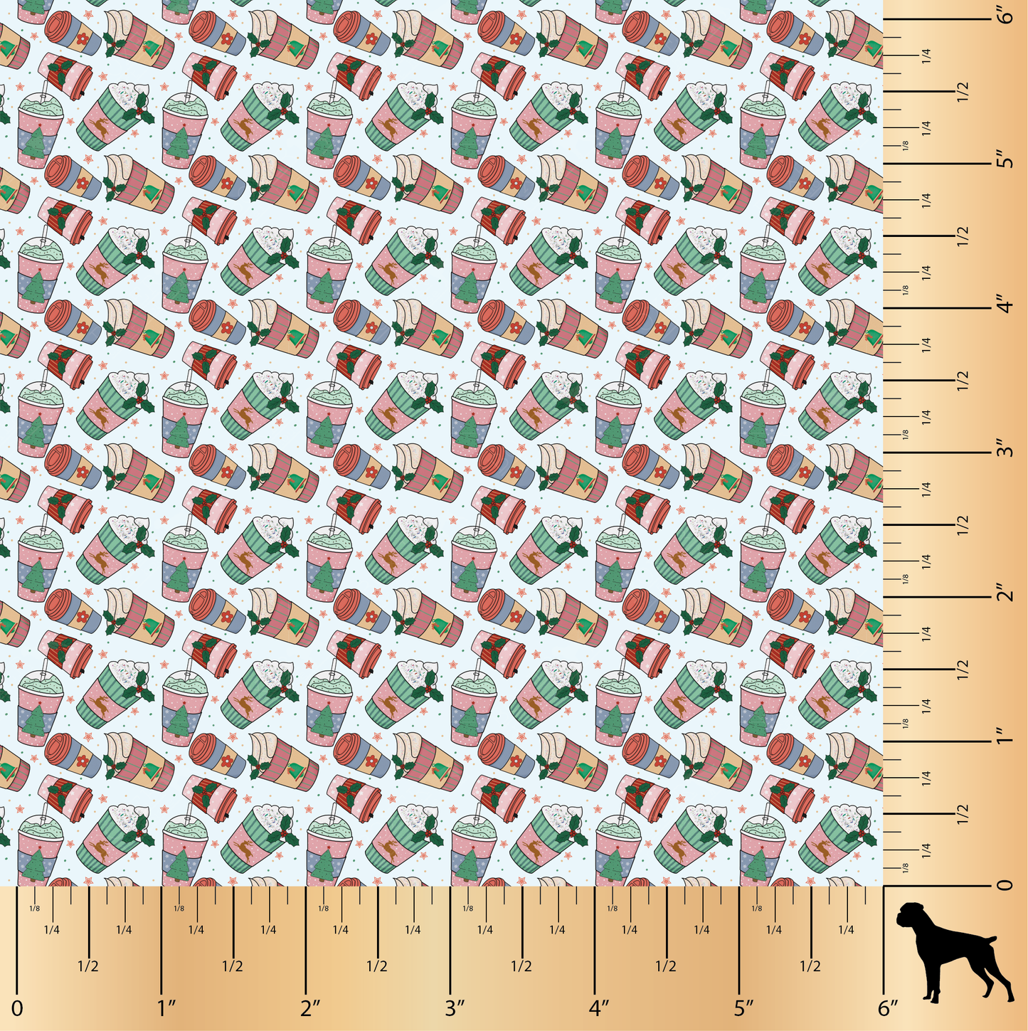 Holiday Coffee - Pattern One