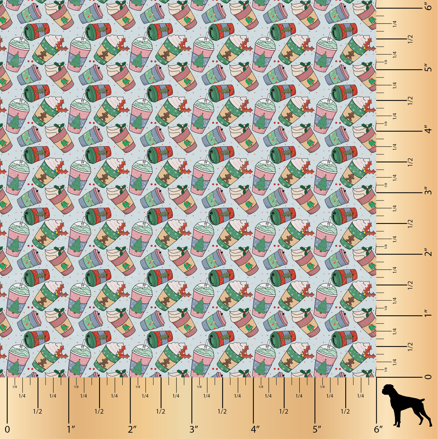 Holiday Coffee - Pattern Three