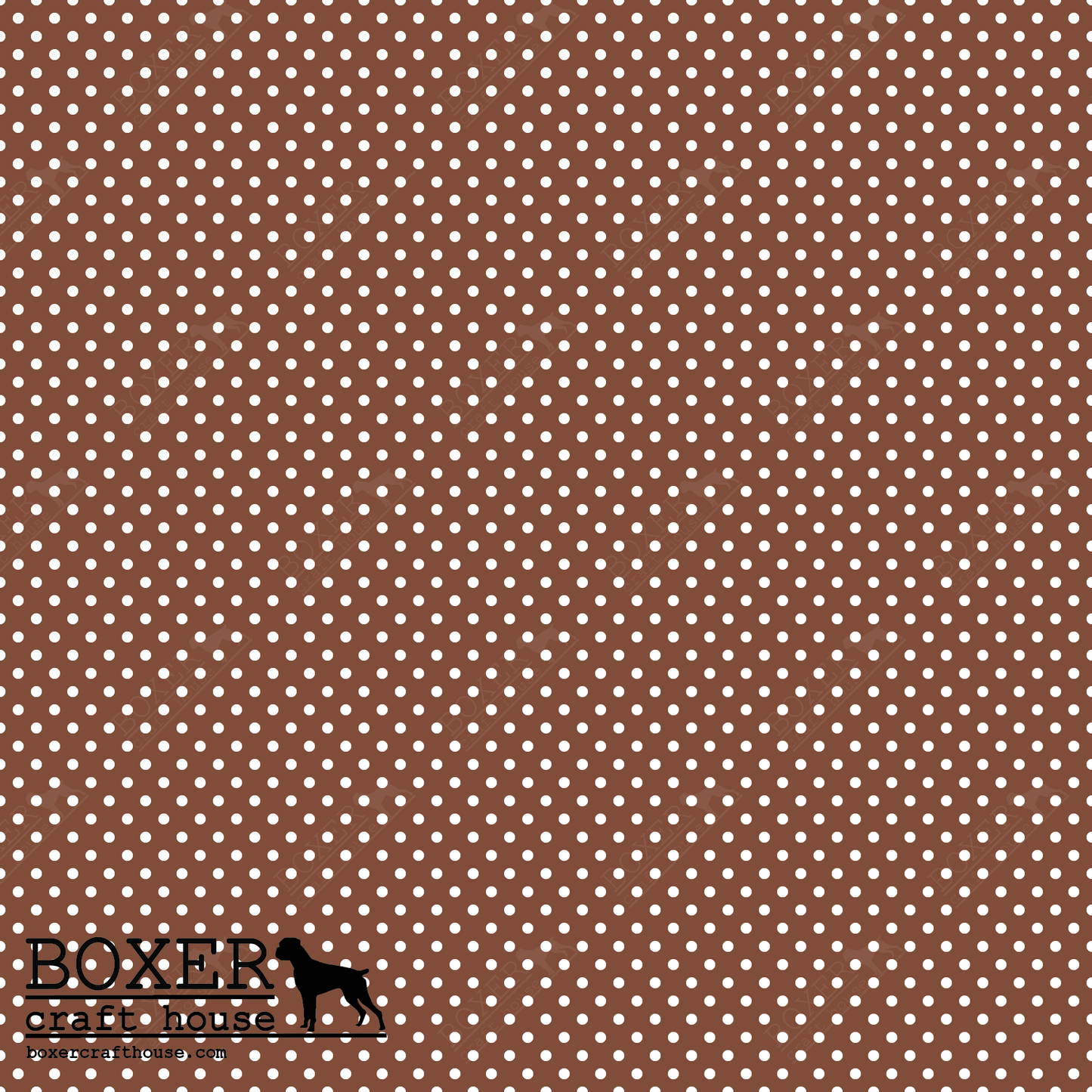 Dots 1/16" - Cocoa