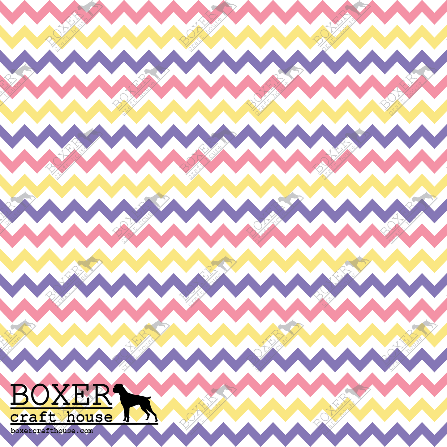 Easter Chevron Multi