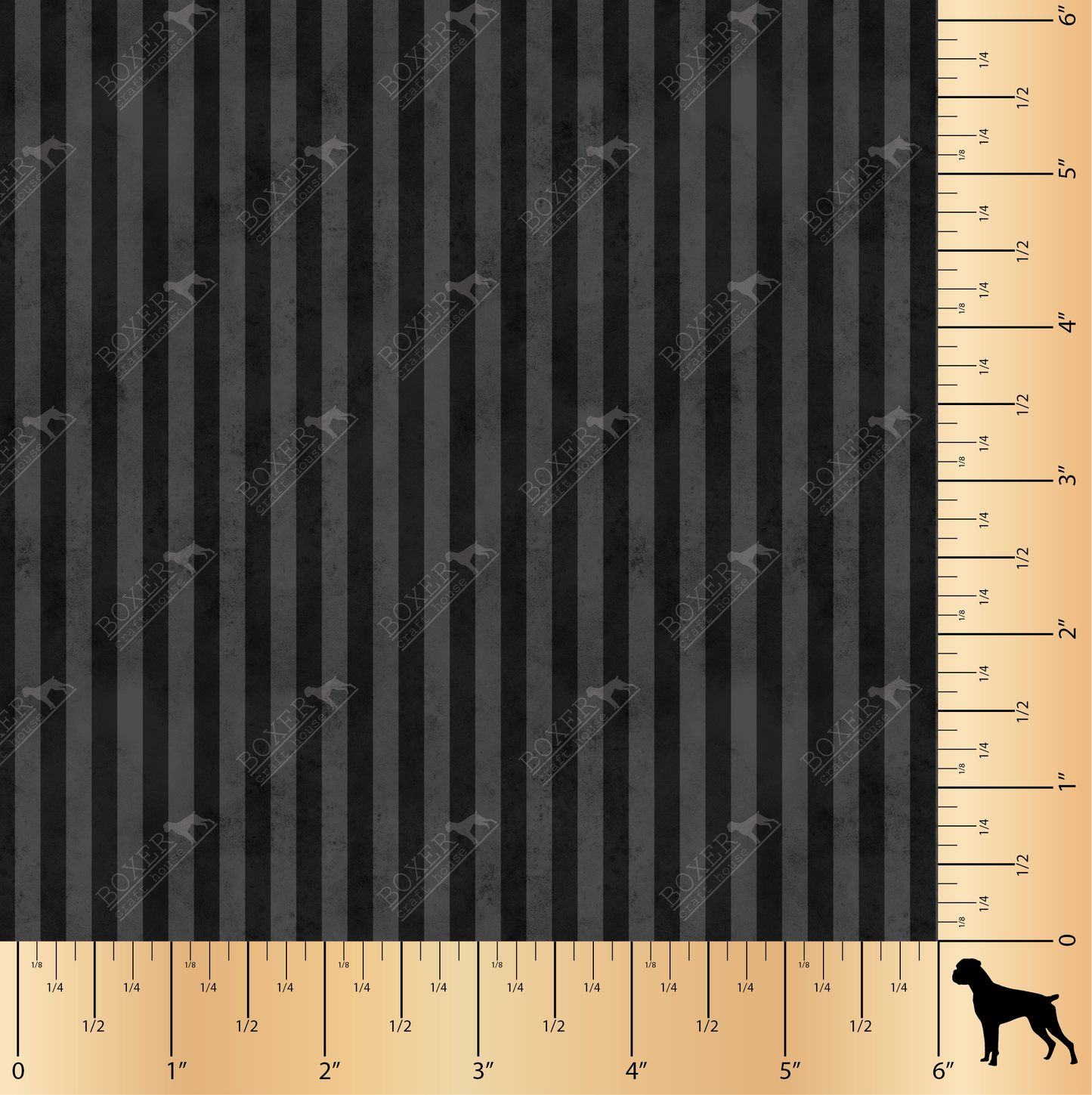 Wonderland Dark Black Stripe