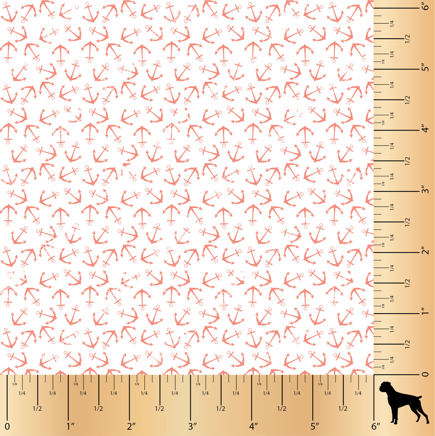 Coastal Patterns Anchors Coral SMALL