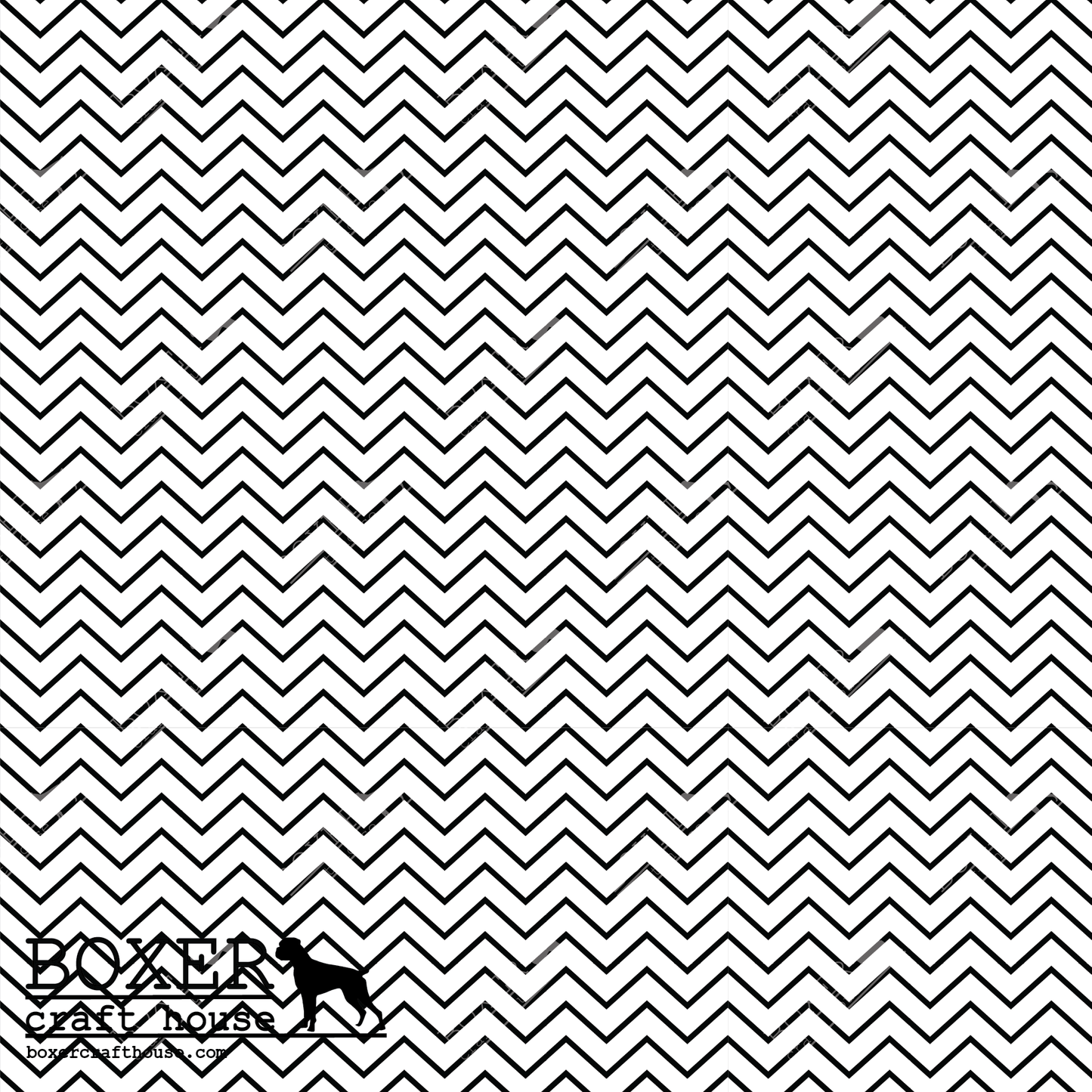 Coastal Patterns Black Chevron